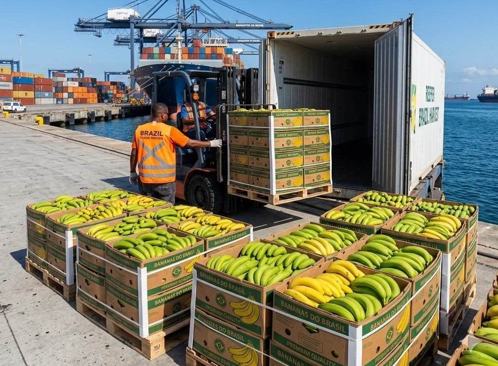 Demanda en Europa apuntala el crecimiento de exportaciones de banano ecuatoriano en el primer semestre de 2026